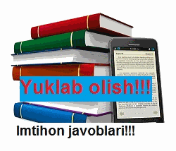 Davlat test markazi 2021 yilgi Geografiya namunaviy test savollari Davlat test markazi 2021 yilgi Geografiya namunaviy test savollari